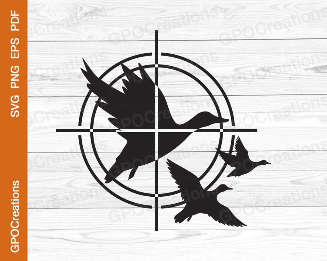 Duck SVG, Duck Hunting SVG, Hunting SVG, Hunter Svg, Bird Hunting Svg