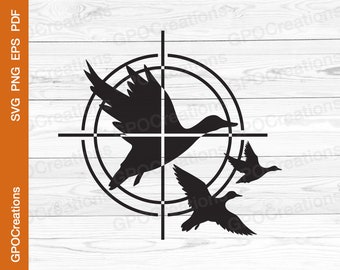 Duck SVG, Duck Hunting SVG, Hunting SVG, Hunter Svg, Bird Hunting Svg, Duck Hunting Cut File, Duck Hunting Clipart, Duck Hunting Png, Duck