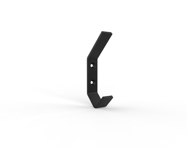 Wall Coat Hook Modern Black Metal Coat Hooks Coat Towel Etsy UK