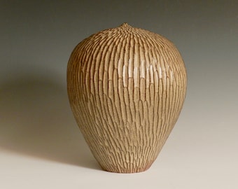 Winter Carved Sculpture by Lee Middleman