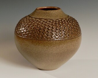 Winter Diamond Vase by Lee Middleman