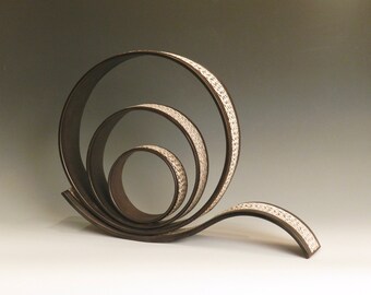 Winter Diamond Ring Sculpture by Lee Middleman