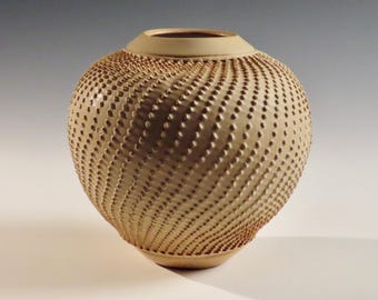 Desert Pine Globe Vase by Lee Middleman