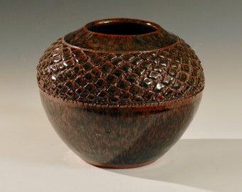 Woodfire Diamond Globe by Lee Middleman (made in Zibo, China)