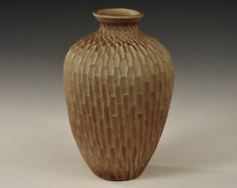 Desert Carved Bottle by Lee Middleman