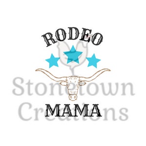 Rodeo Mama Sublimation PNG Digital Download