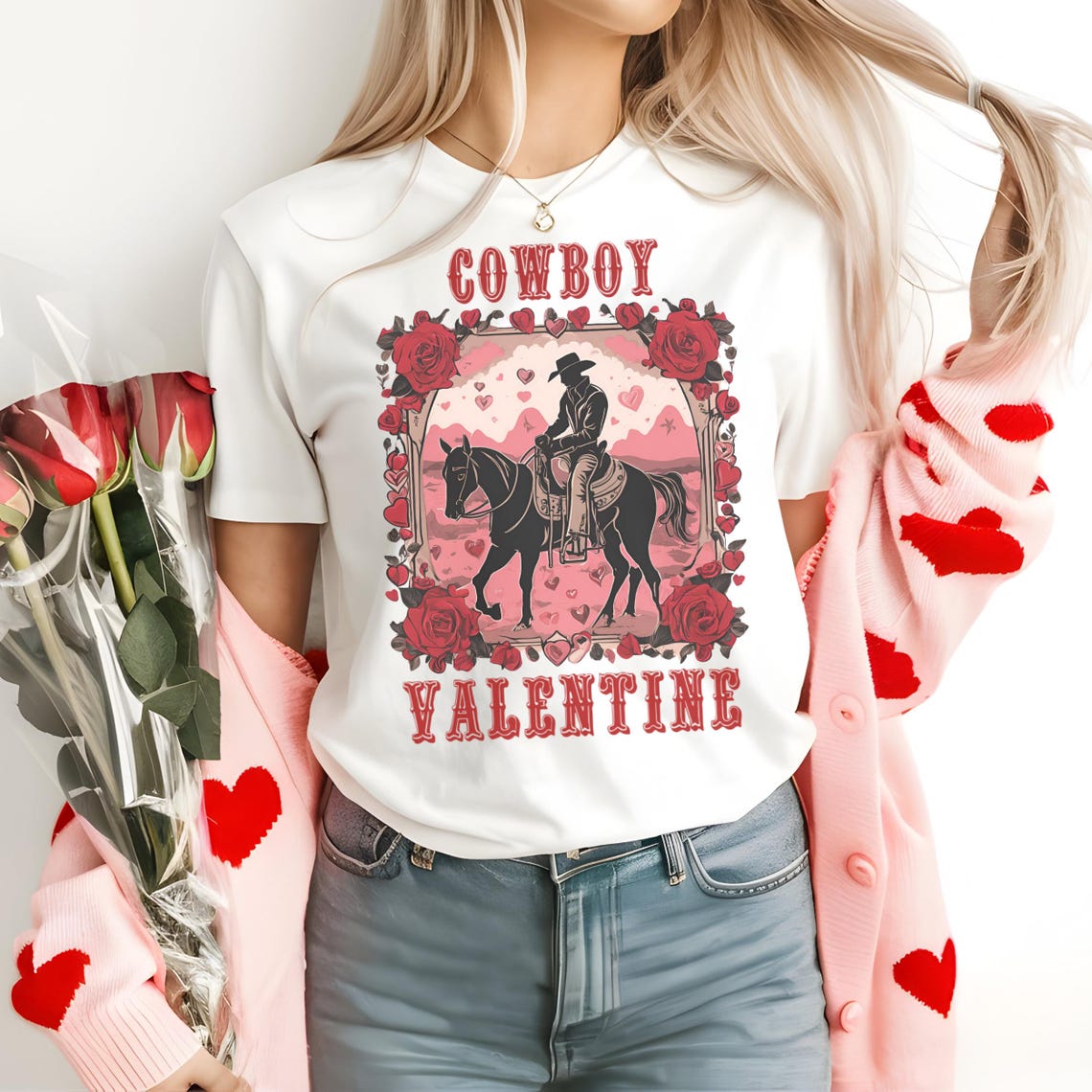 Cowboy Valentine Western Vintage Country Cowboy Wild West Valentine’s ...