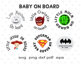 Download Free Baby On Board Svg Etsy SVG Cut Files