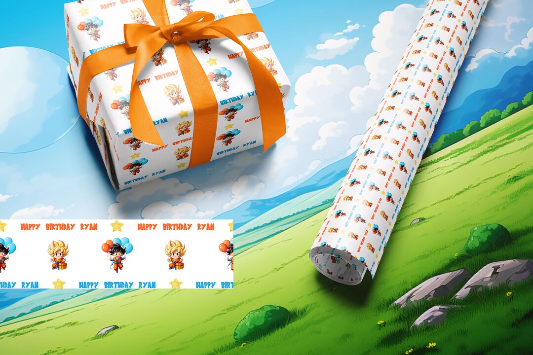 Custom Personalized Wrapping Paper Name Birthday Anniversary Etsy