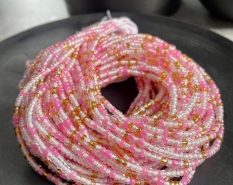 Waist Bead II Golden Pink