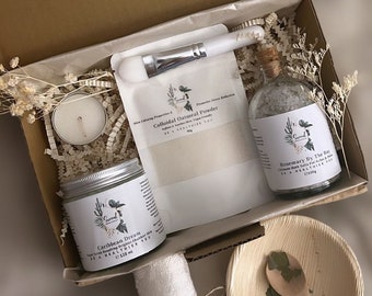 Personalisierte Pamper Geschenkbox, Self Care Box, Damen Geschenkbox Geburtstag Hamper Verwöhnbox Entspannung Spa Geschenkbox Women Care Paket