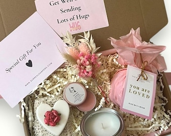 Get Well Soon Care Package: Cozy Self-Care Gift Hamper