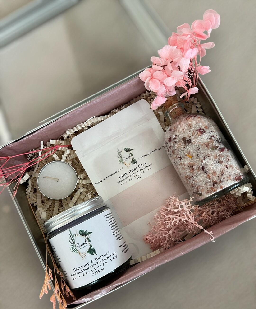 Pamper Hamper New Mum Gift Set / Bath Salts / Aromatherapy / Etsy