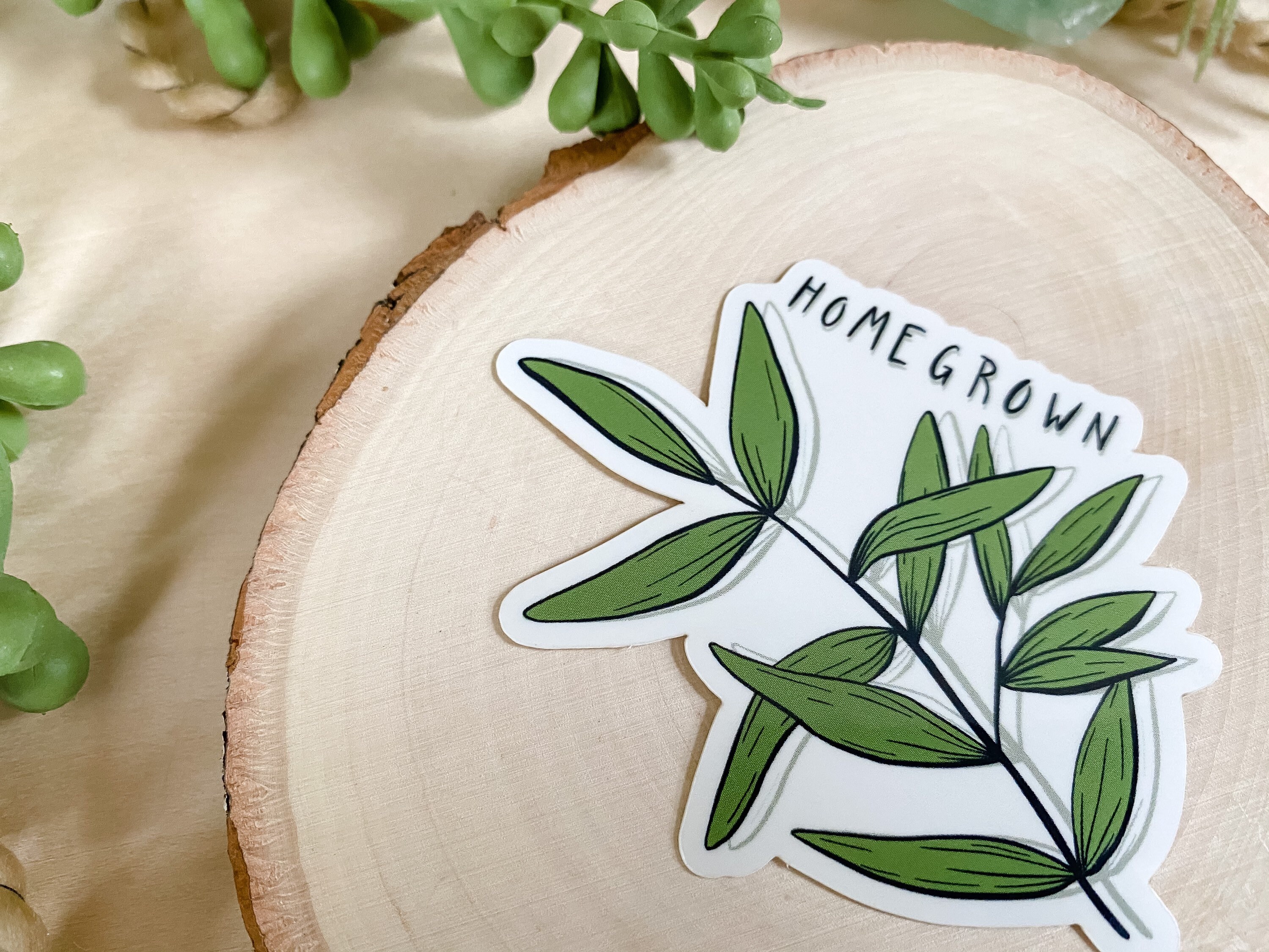 Cute Garden Sticker Plant Sticker Waterproof Gardening Etsy UK