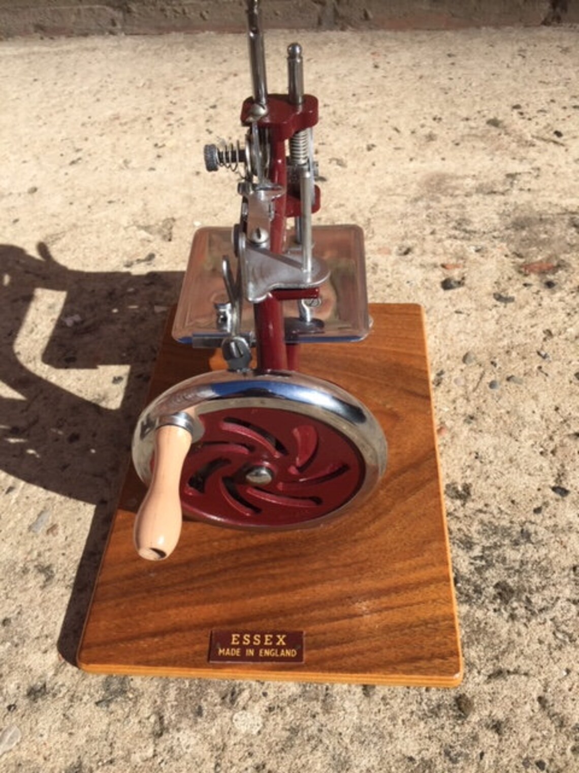 Vintage Essex Miniature Toy Sewing Machine with original case Etsy