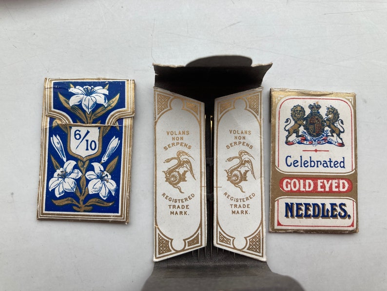 Vintage Reizende Naaien/Etui Kit c.1920's afbeelding 9