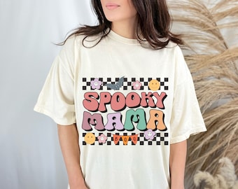 Läskig mamma png, Retro Halloween png, Groovy Halloween-sublimering, mamma png, Halloween-sublimering, Groovy sublimering, Halloween-mamma