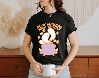 Stay Spooky Png, Retro Halloween png, Groovy Halloween Sublimation Designs, Spooky png, Halloween Sublimation, Groovy sublimation
