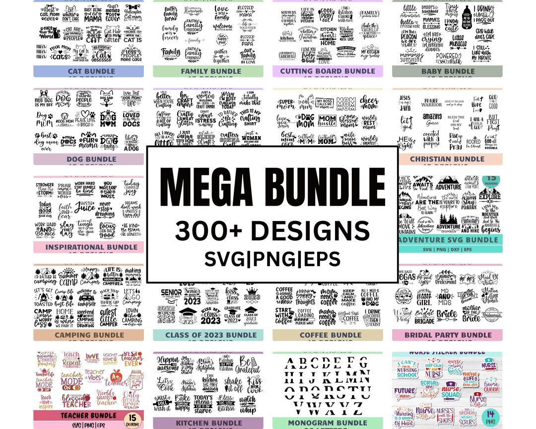 SVG Bundle, T Shirt Design SVG, Quotes Svg Bundle, Sayings SVG Bundle ...
