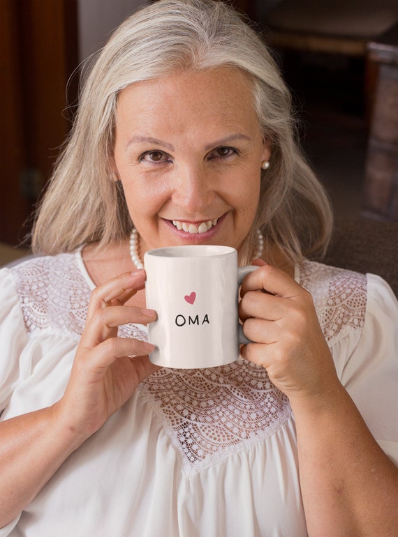 OMA and OPA Mug. Perfect Surprise Gift for Parents. Pregnancy Reveal and Baby Announcement Gift. Minimalist Oma Geschenk.