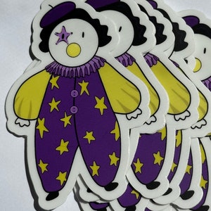 Fierté non binaire | Autocollant Clown