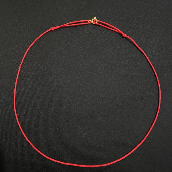 Silk Rope Necklace - Etsy