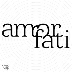 Amor Fati Svg, Stoic Quote, Stoicism Prints, Stoic Art, Philosophy Print, Love of fate, Aesthetic Design, Digital Download, Amor Fati tattoo