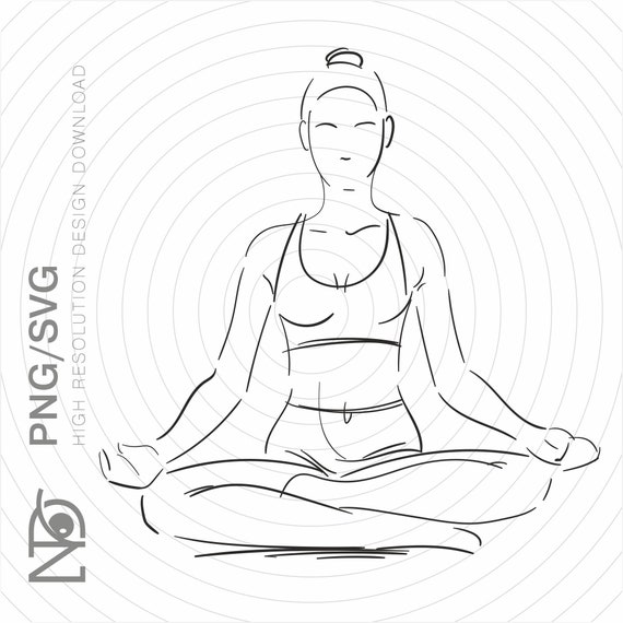 Joga Poses stock illustration. Illustration of female - 4356597