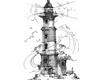 Lighthouse svg png, Lighthouse silhouette, Nautical shirt design, Ocean Cutting File, Coastal Town, Nautical Cut file, Lighthouse Clipart