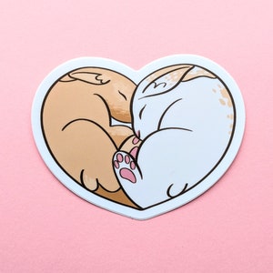 Bunny Kisses Sticker