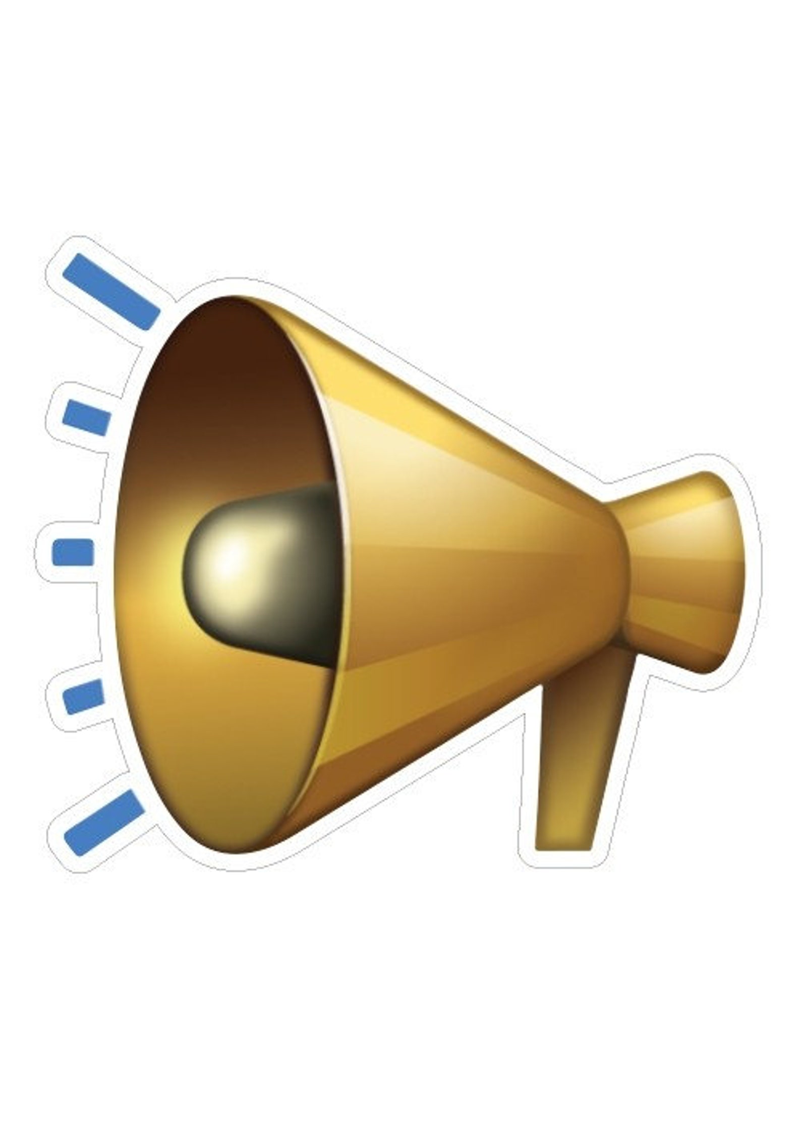 Megaphone Emoji Cutout Yard Sign For Real Estate / Birthday / Etsy