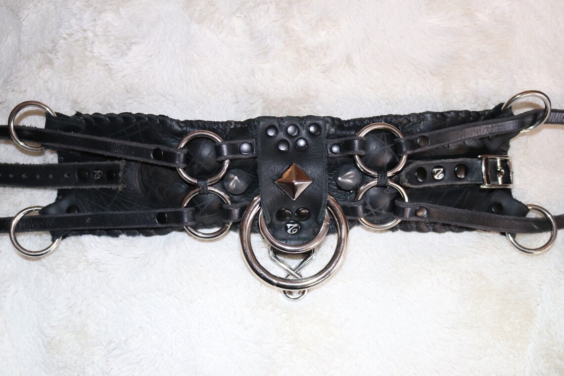 Deluxe Bdsm Choking Collar Etsy UK