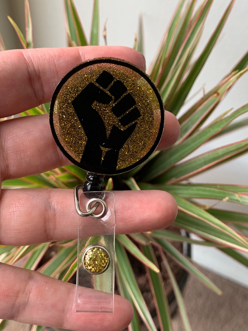 Black Lives Matter Badge Reel