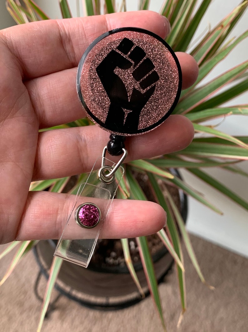 Black Lives Matter Badge Reel