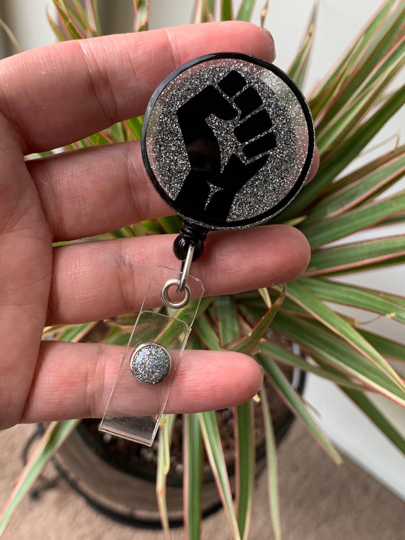 Black Lives Matter Badge Reel