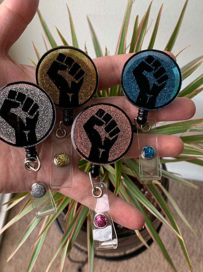 Black Lives Matter Badge Reel