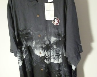 Camisa con botones Tommy Bahama Camp de la Universidad Estatal de Florida (FSU) - 3XL