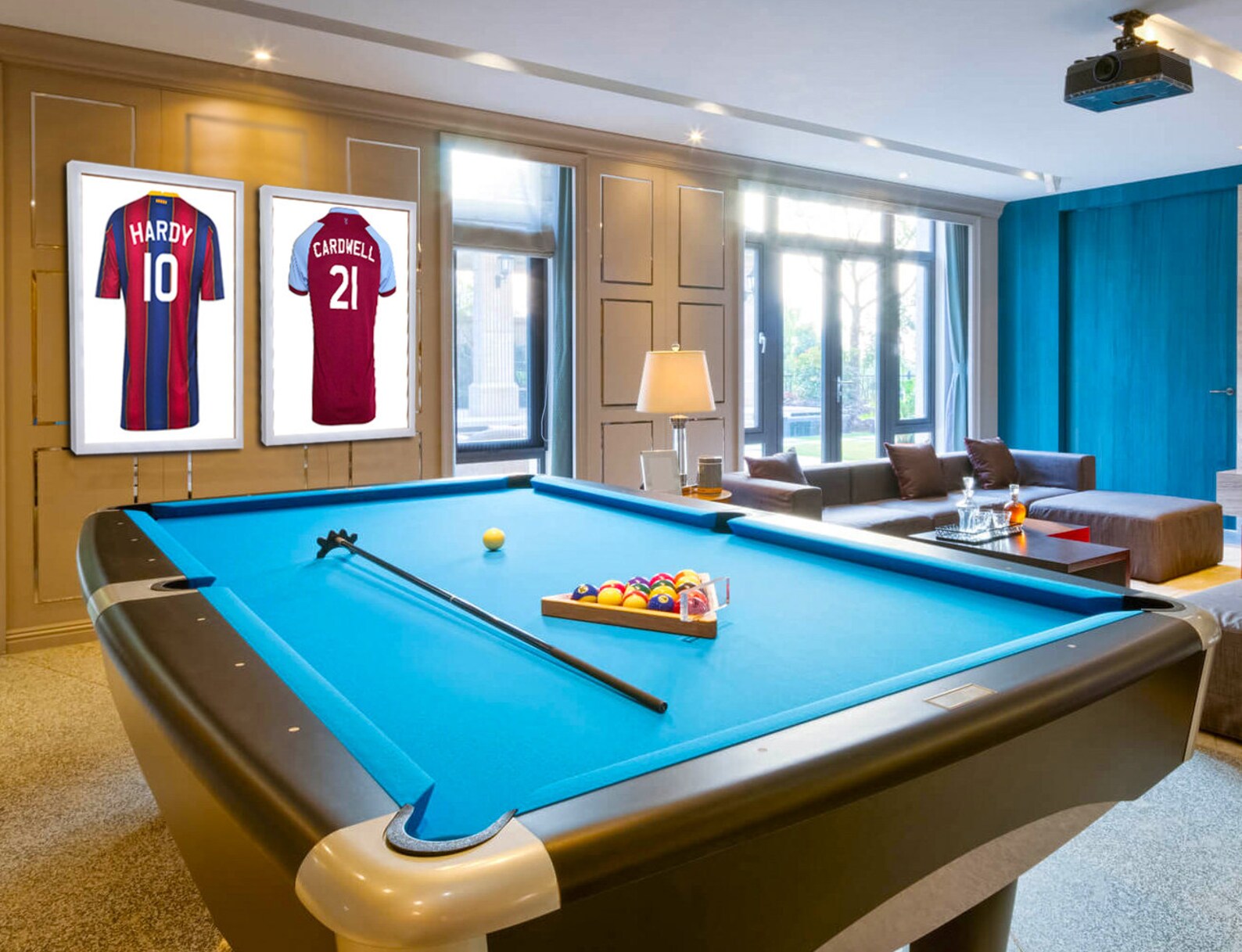 Football Shirts Wall Images Personalised Etsy