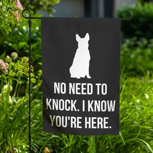 Australian Cattle Dog Garden Flag Yard Sign Art Banner Australian Cattle Dog Gift Lover Outdoor Decor Lawn Decoration Welcome Front Dog Flag