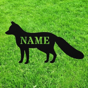 Fox Figurine Fox Figure Fox Statue Fox Miniature Fox Silhouette Fox Sculpture Tiny Mini Vintage Fox