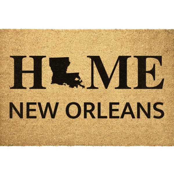 New Orleans Door Mat Etsy
