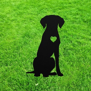 Personalized English Pointer Yard Statue Stake, Custom English Pointer Outdoor Garden Art Decor, Memorial Remembrance Sculpture Silhouette