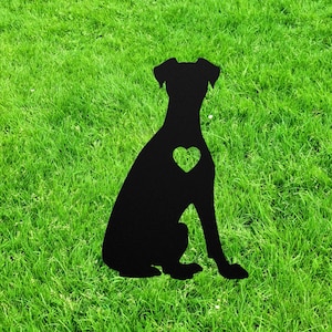 Personalized Doberman Garden Statue Stake, Custom Doberman Outdoor Yard Art Decor, Memorial Remembrance Sculpture, Outdoor Statue