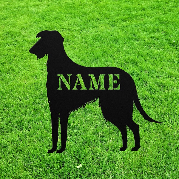 Outdoor Irish Wolfhound Art Etsy