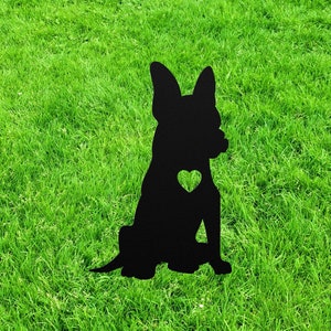 Personalized Chihuahua Garden Statue Stake, Custom Chihuahua Outdoor Yard Art Decor, Memorial Remembrance Sculpture, Outdoor Statue