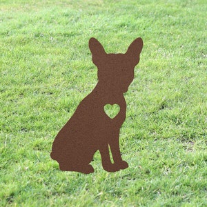 Boston Terrier Memorial Stake Loss Of Boston Terrier Wind Chime Grave Marker Stone Sympathy Angel Wings Keepsake Remembrance Sculpture