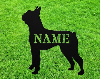 Boston Terrier Figurine, Red Boston Terrier Gifts For Men, Boston Terrier Dogs, Boston Terrier Art Outdoor Yard Art Decor Memorial Sculpture