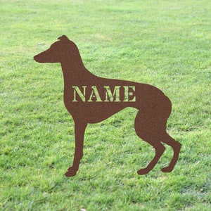 Greyhound Memorial Copper Stake Loss Of Greyhound Wind Chime Grave Marker Stone Sympathy Angel Wings Keepsake Statue Remembrance Sculpture