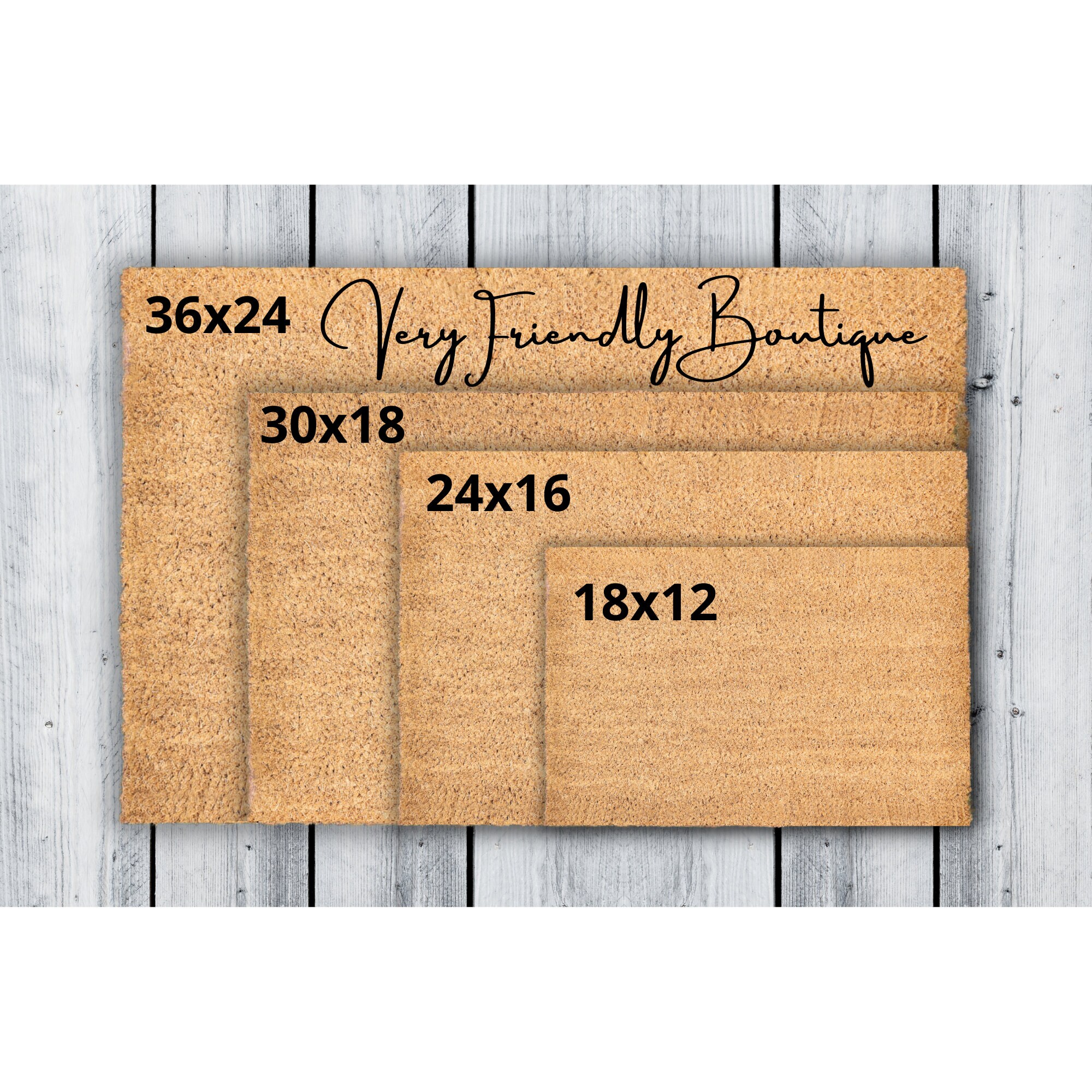 Yakut Welcome Doormat нөрүөн нөргүй Outdoor Rug Coir Door Mat