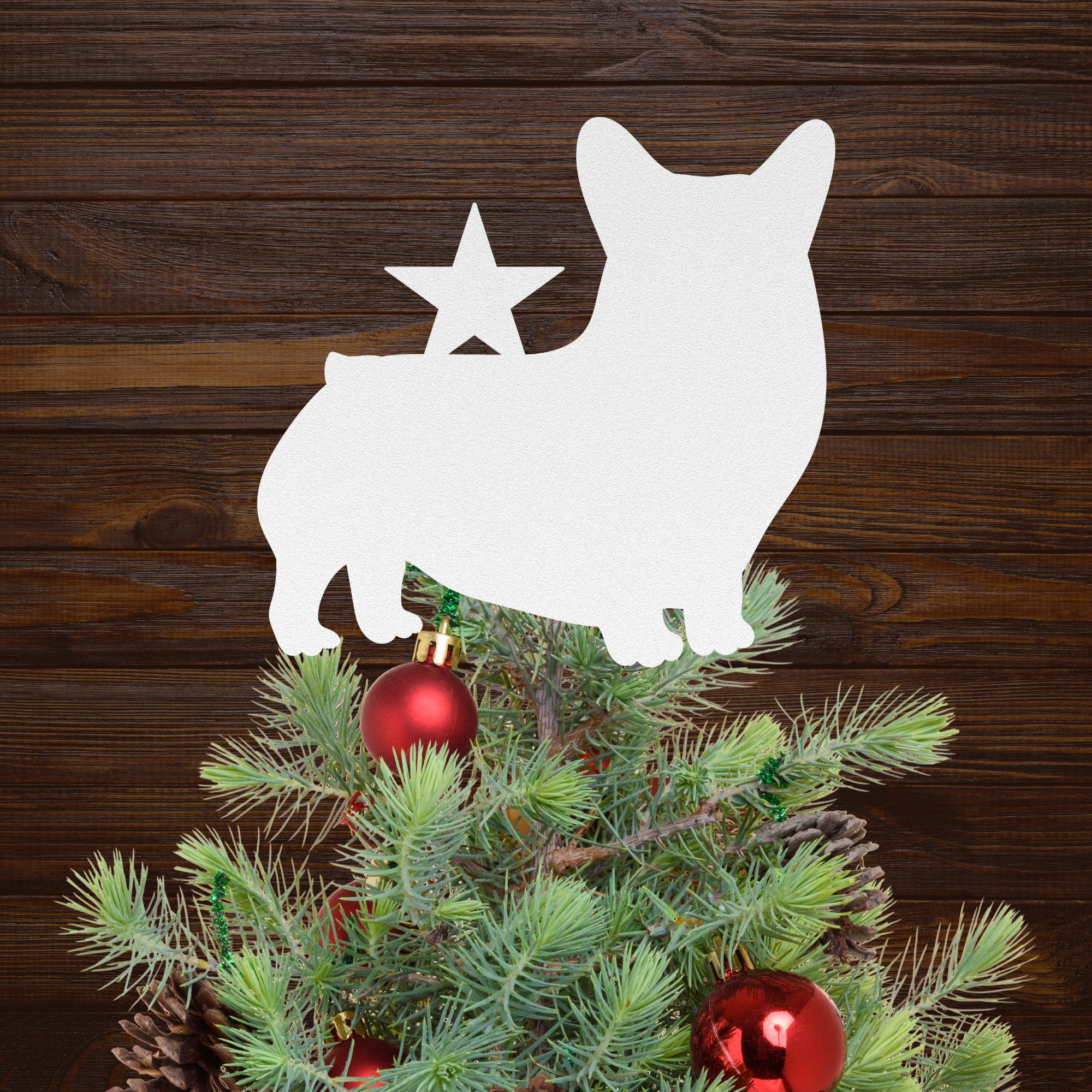 Corgi christmas tree topper Clearance